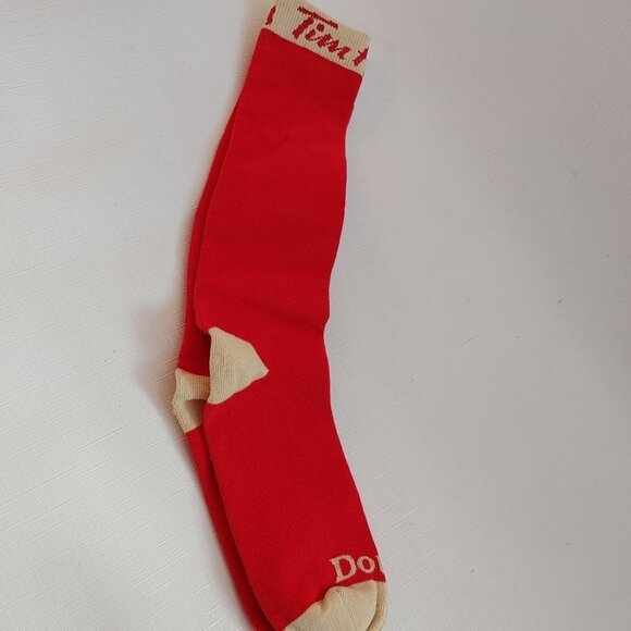Vintage Tim Hortons Tube Socks NEW "Double Double" - Picture 1 of 3